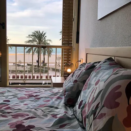 Apartamento Arensol En Primera Linea De Playa Cullera Exterior photo